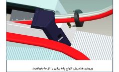 ورودی هندریل پله برقی