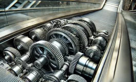 چرخ‌دنده‌های پله برقی (Gears)
