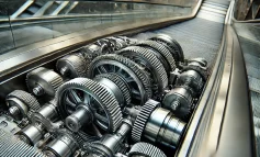 چرخ‌دنده‌های پله برقی (Gears)